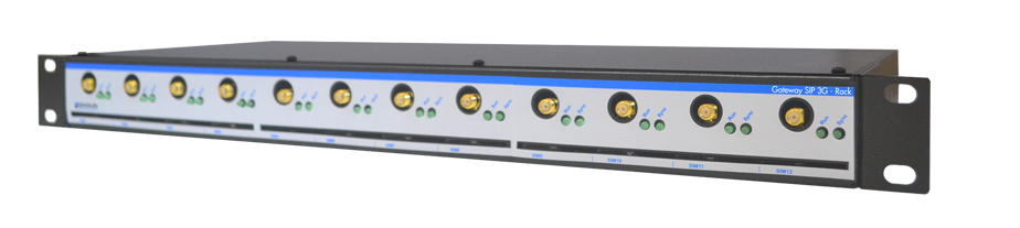 Gateway SIP 3G Rack GSM