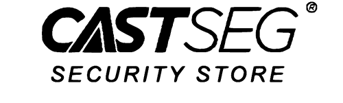 Logo da distribuidora CastSeg Segurança Inteligente 